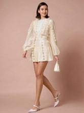 Enchnt Winter Romantic Women 3D Floral Decor Ruffled Hemline Mini Skirt,For Christmas Party&Romantic Dinner Dates,Holiday Skirt